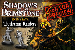 Shadows of Brimstone: Trederran Raiders Enemy Pack Flying Frog